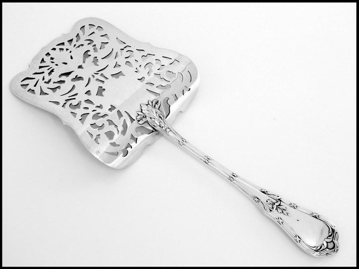 Coignet French All Sterling Silver Asparagus Pastry Toast Server