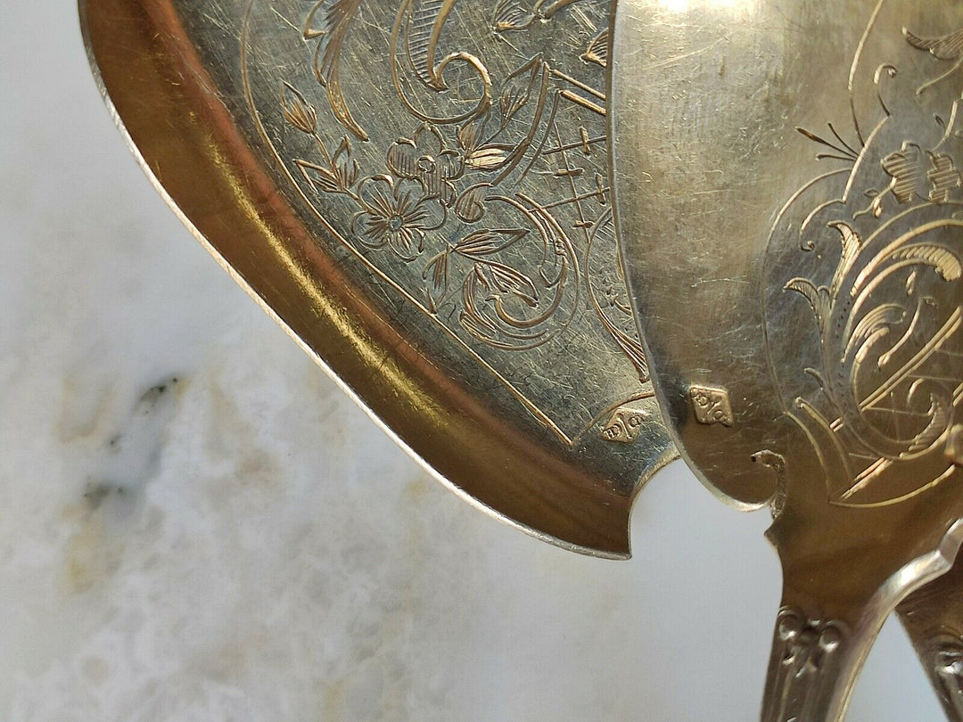 Rare service à glace argent et vermeil par Lapeyre / Puiforcat, st. art nouveau