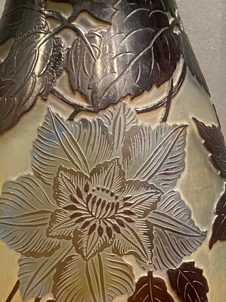 エミールガレ　クレマチスの花の花瓶