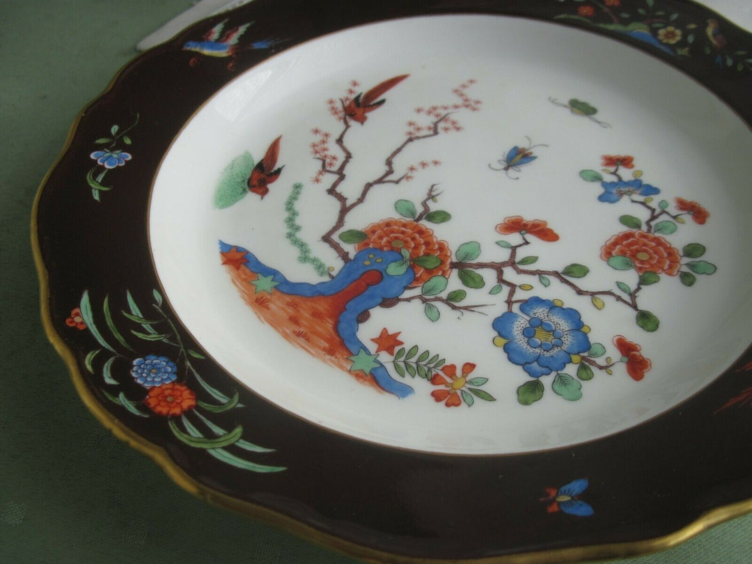 Schöner Meissen Teller mit vielen Indischen Blumen, Kakiemon Malerei