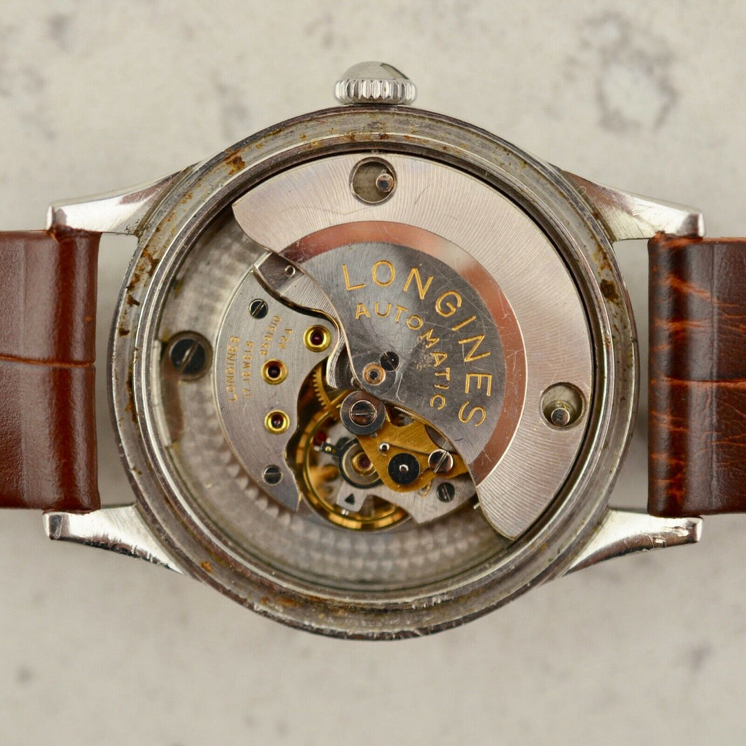 1952年　ヴィンテージ ロンジン 自動巻き　カラトラバ　腕時計　参考番号6322-1 Cal.22A スチール製