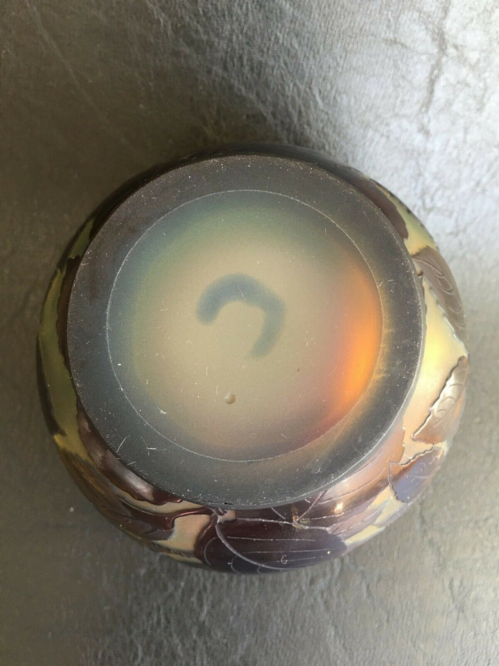 Gallé "Superbe Veilleuse" (Art Nouveau 1900)