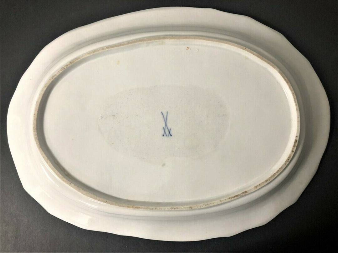 Large Original Meissen Insects / Bugs Serving Tray/Platter