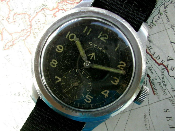 1945年　シーマ　DIRTY DOZEN(WWW) ブリティッシュミリタリー　腕時計　オーバーホール済み　すべてオリジナル