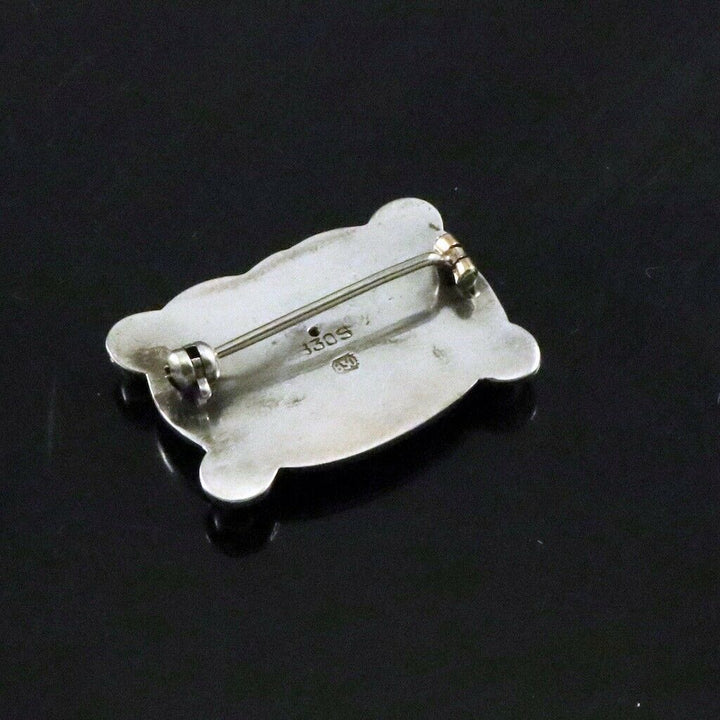 Georg Jensen. 830s Silver Dove Brooch.