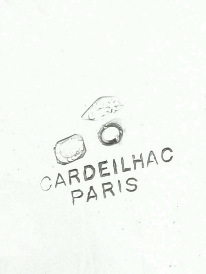 CARDEILHAC - Exceptional silver coffee tea 4 piece set - French minerve .950