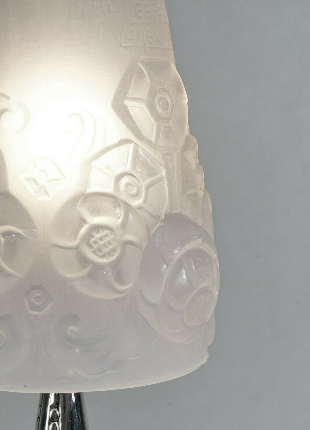 MULLER FRERES : French 1930 art deco lamp ............................... France