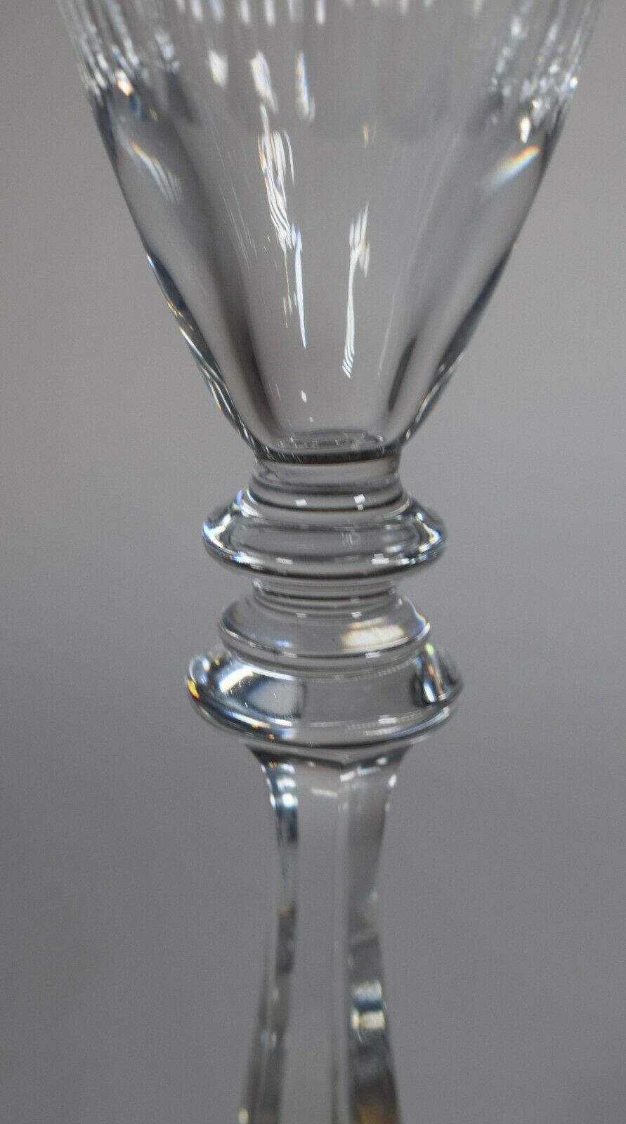 Baccarat Prestige Gold Crystal Champagne Flute