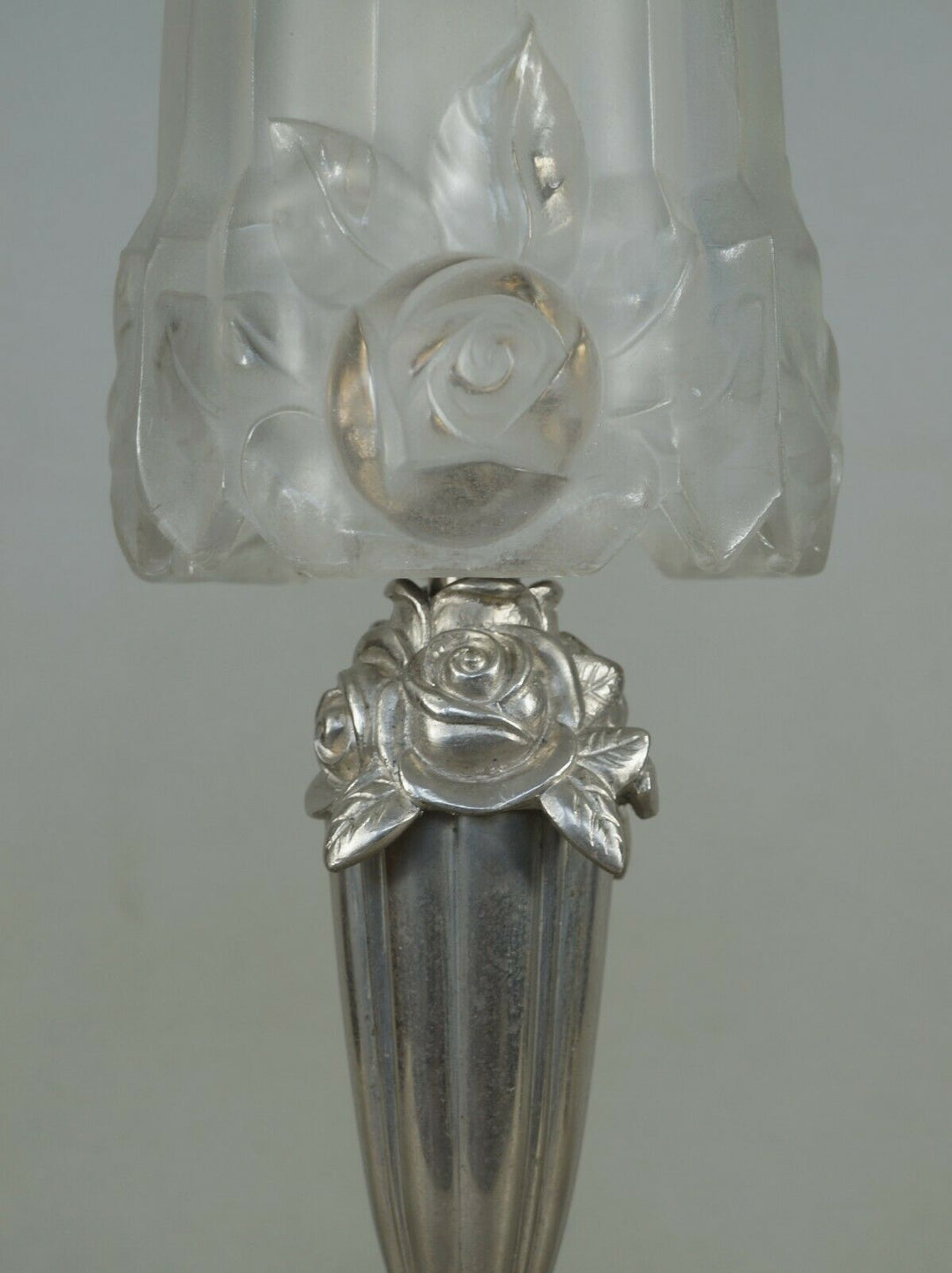 CGTEF Clemançon & Degué : French 1930 art deco lamp .......... muller era France