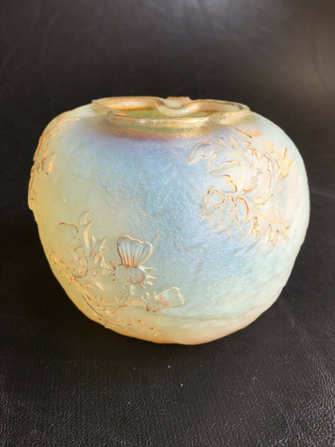 ドーム兄弟（ドームナンシー）アザミの花の器型花瓶