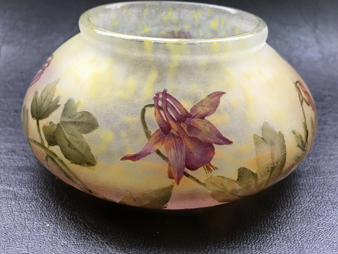 Vase Daum Nancy (Art Nouveau 1900)