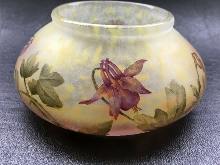 Vase Daum Nancy (Art Nouveau 1900)