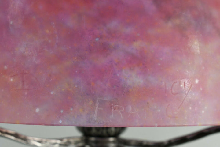 エドガー・ブラント＆ドーム兄弟　1930年　テーブルランプんのサイン