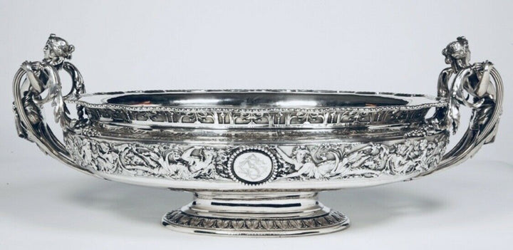 369 oz XXL CENTERPIECE ODIOT FRENCH STERLING SILVER 1862 LONDON EXHIBITION UNIQU