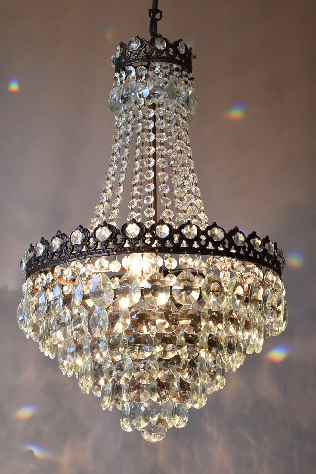 Antique/ Vintage Home Lighting Chandelier Living Room Ceiling Light French Lamp