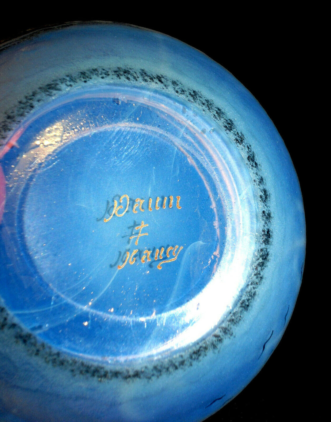 Belle boite Daum, decor hollandais, parfaite, era 1890-1896 galle vase