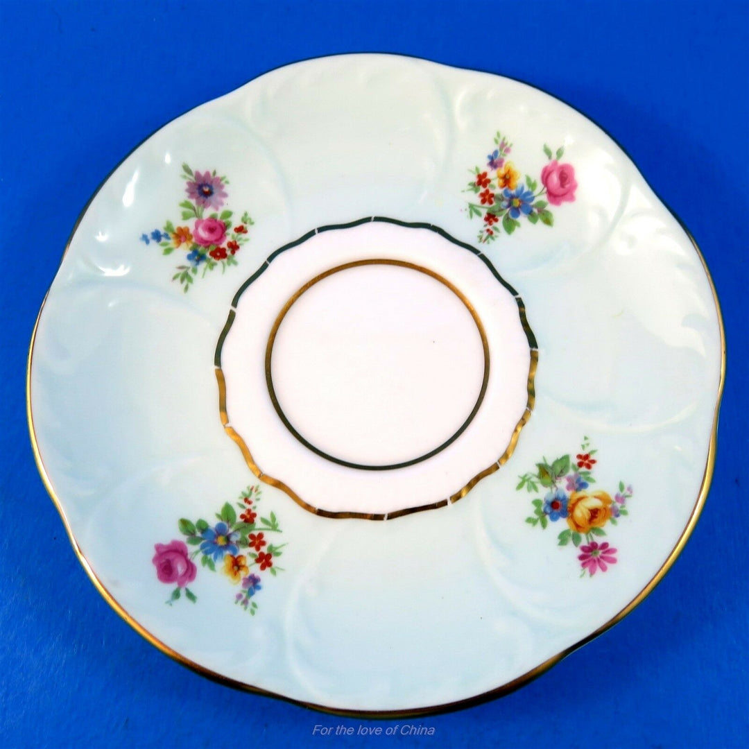 パラゴン　アンユージュアルテクスチャー　ブルー＆フローラルブーケ