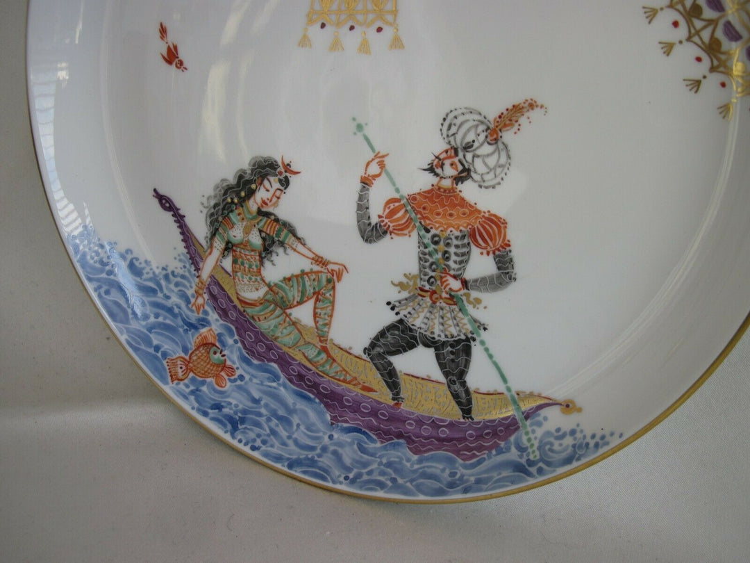 Schöner Meissen Wand-Teller in Dekor 1001 Nacht