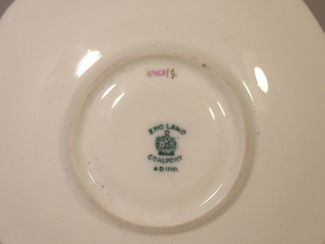 コールポート(Coalport)　カップ＆ソーサー　コバルトブルー・ゴールド