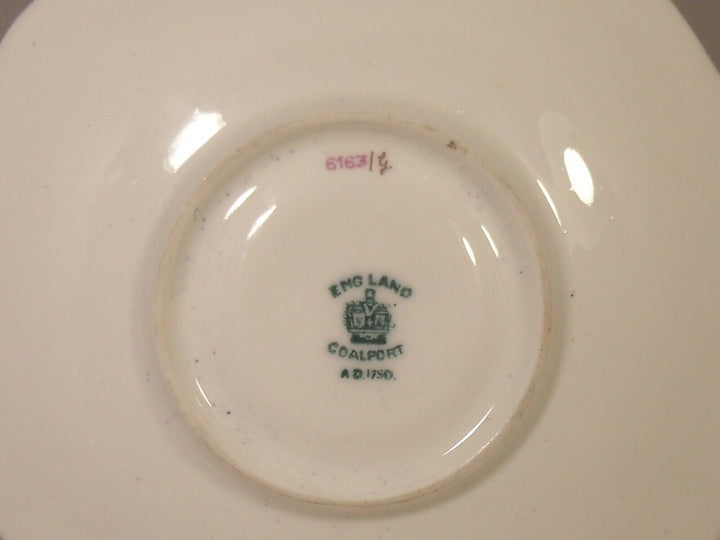 コールポート(Coalport)　カップ＆ソーサー　コバルトブルー・ゴールド