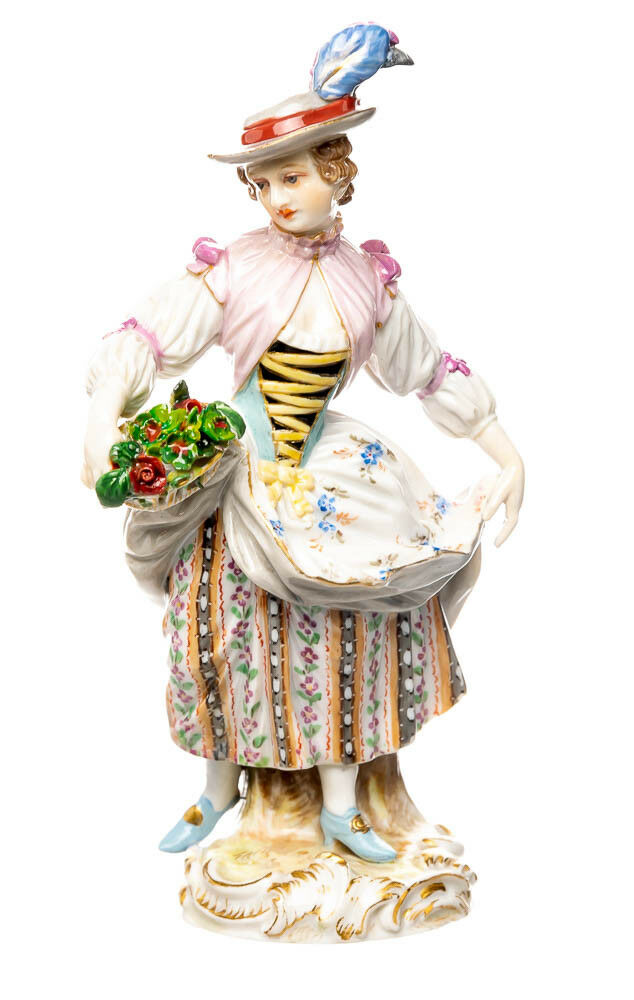 愛のマイセン人形　ヨハン・ヨアキム・ケンドラー作　2級品　1850-1924年　希少品
