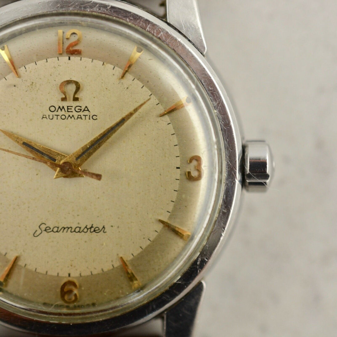 C.1952 ヴィンテージ オメガ 自動式 シーマスター 腕時計 Cal.Ω 354 型番2767-4 スチール製