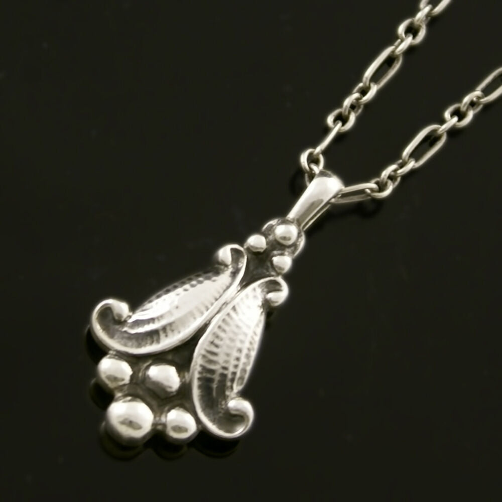 Georg Jensen Sterling Silver Pendant - Heritage 1993