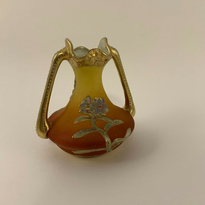 オールドノリタケ　コラレン　花瓶　1909年