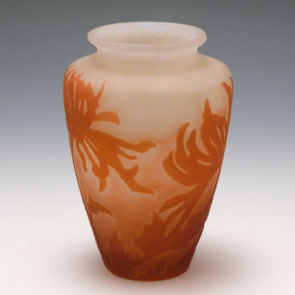 A Galle Cameo Glass Vase 1906-14
