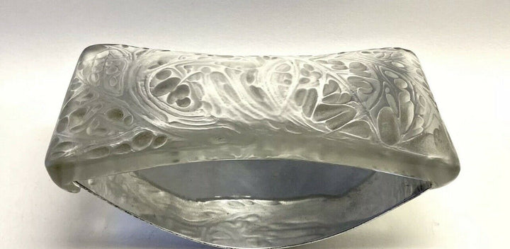 Buvard Feuilles Artichaut Rene Lalique R.Lalique Artichoke Leaves Glass Blotter