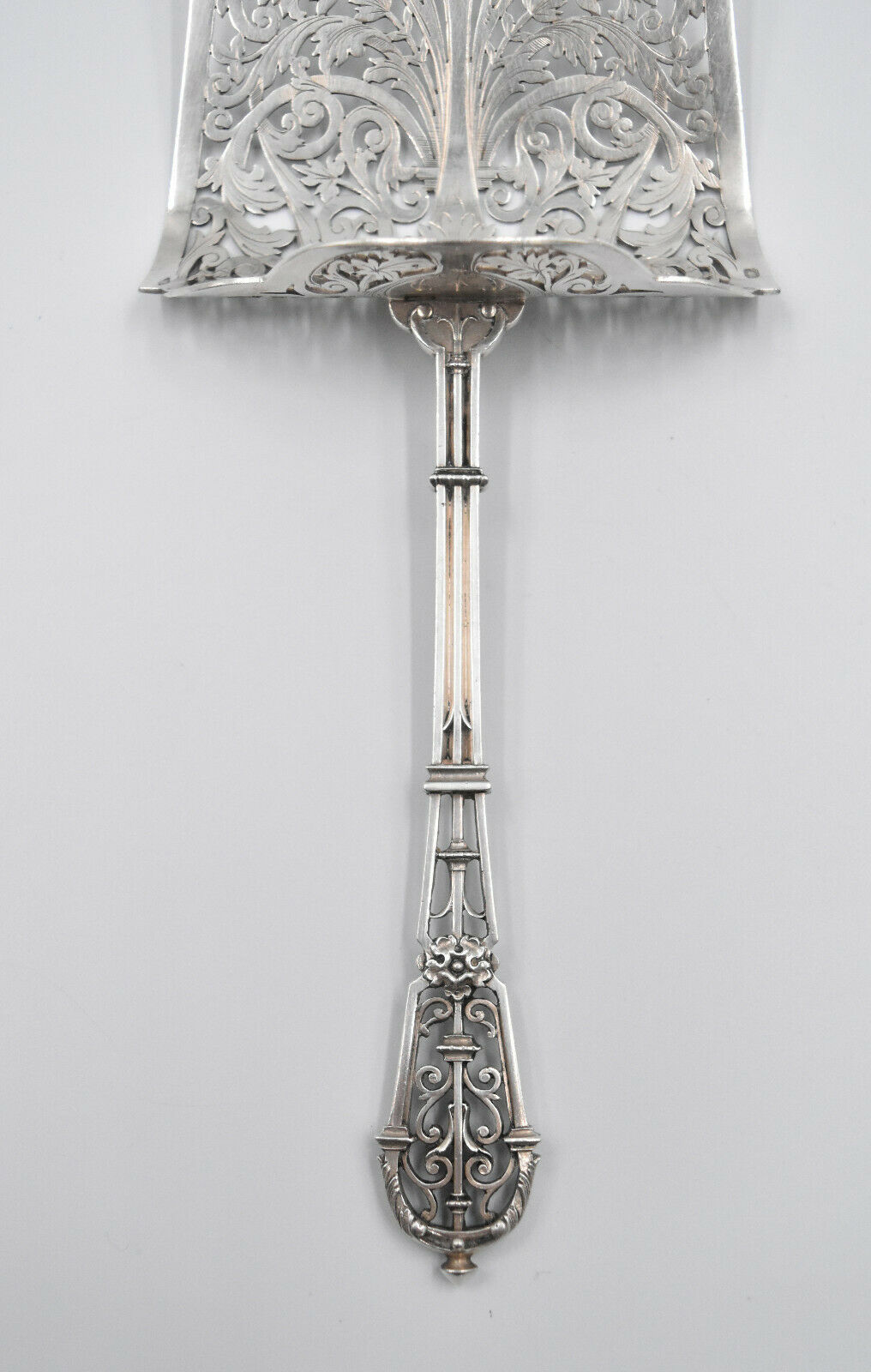PUIFORCAT Antique French Sterling Silver Asparagus Server PELLE A ASPERGE ARGENT