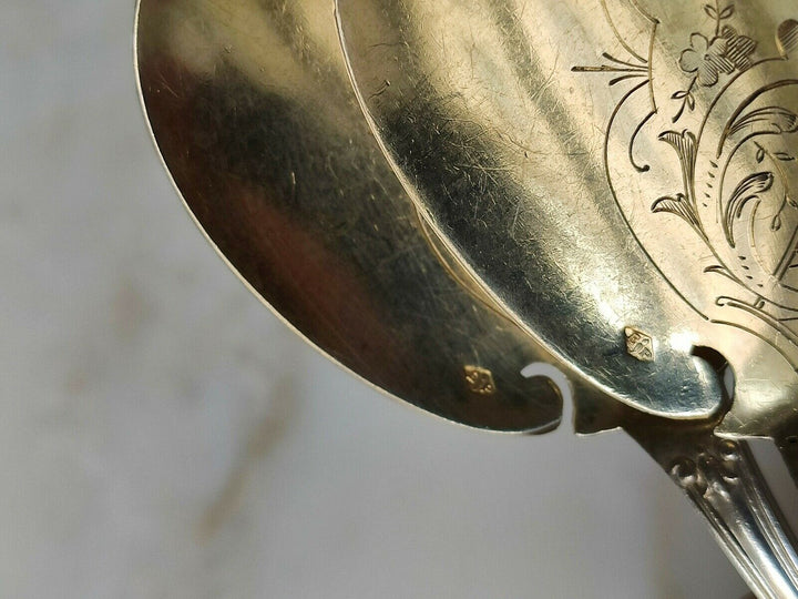 Rare service à glace argent et vermeil par Lapeyre / Puiforcat, st. art nouveau