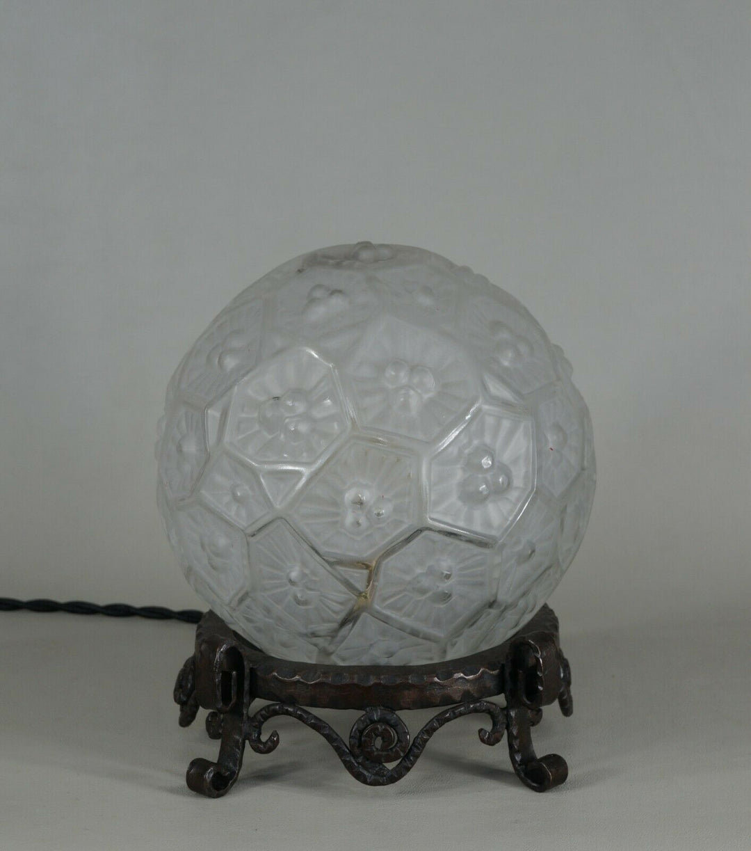 J.GAUTHIER : French 1930 art deco lamp ...... EJG J.Robert . muller degué era