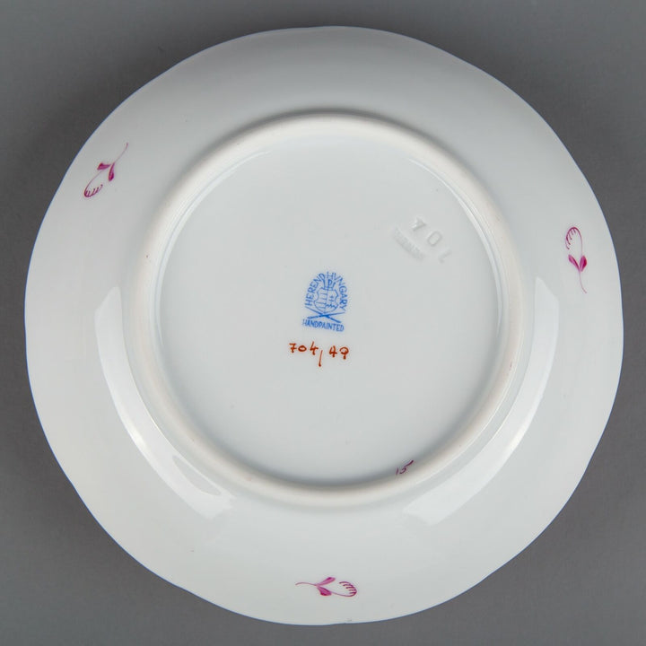 ヘレンド　アポニーピンク　カップ＆ソーサー　6客セット