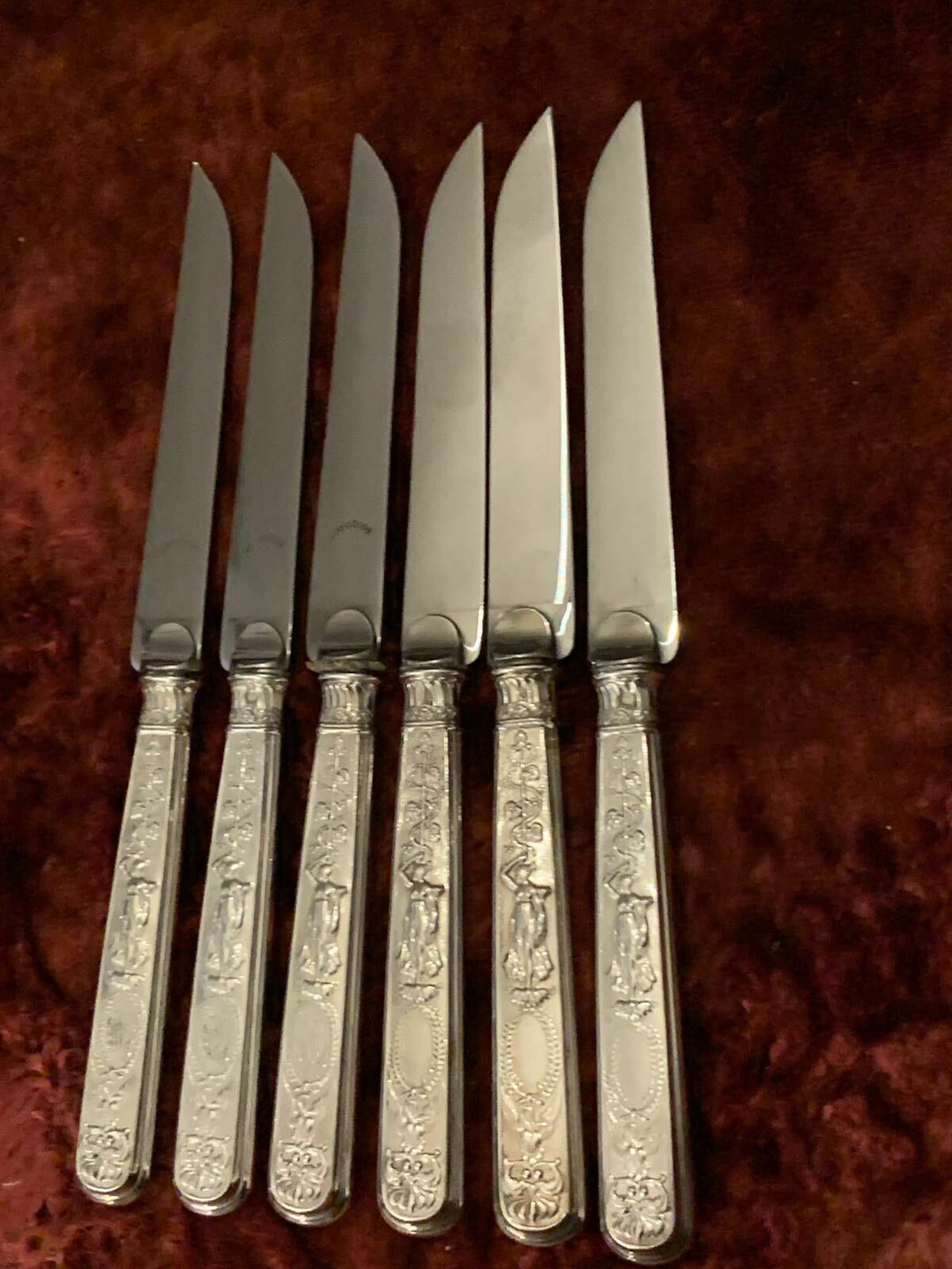 Odiot Napoleon silver serving set 59 pieces