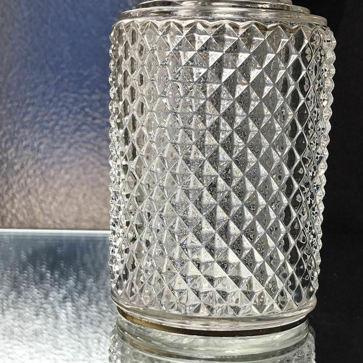 Baccarat diamant biseau perfume bottle flacorn crystal glass