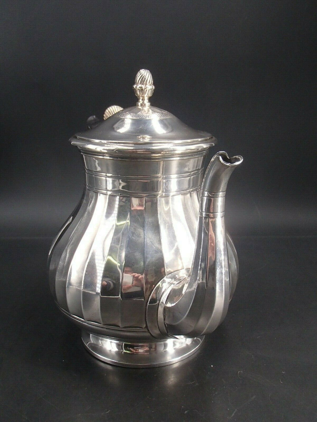 Cardeilhac belle teapot solid silver king post minerve 1 er title