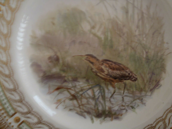 FLORA DANICA BIRD PLATE FEATHER EDGING
