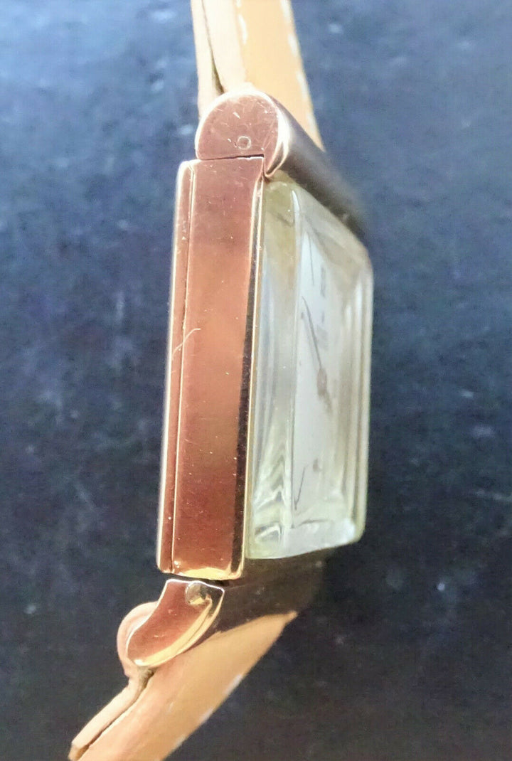 Rolex ♛ Precesion Art Deco 3256 Pink Gold 18K 750 Antique Luxury Men's Watch