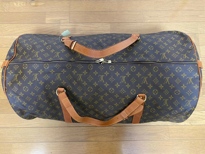 AUTH LOUIS VUITTON MONGRAM Vintage CANVAS SAC POLOCHON DUFFLE BAG