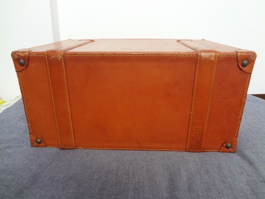 AUTH LOUIS VUITTON SPO Doctor Bag Travel Case Hand Bag Caramel Nomade