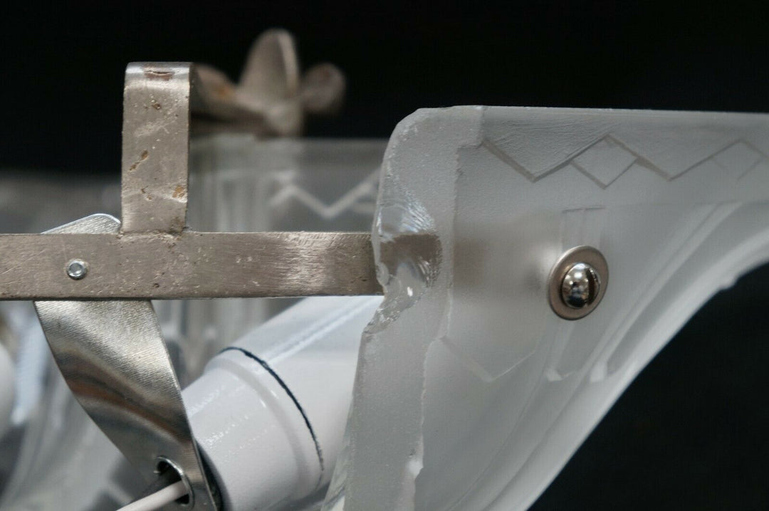 HANOTS : French 1930 art deco single wall sconce .. lamp muller degué era France