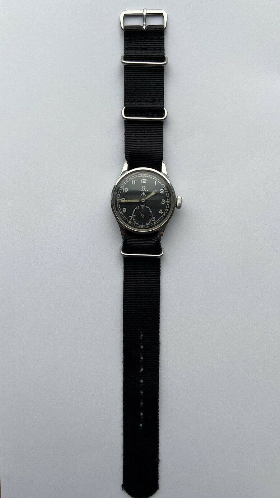 Omega Dirty Dozen Military Watch Stainless Steel Manual Winding Kal.30T2
