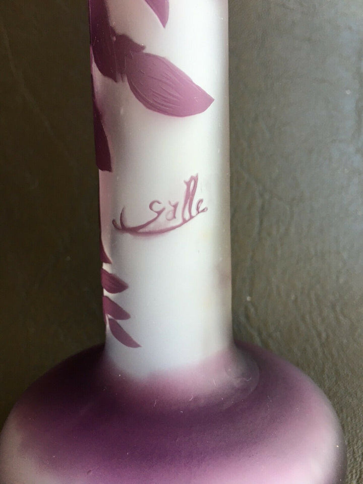 Vase Gallé (Art Nouveau 1900)