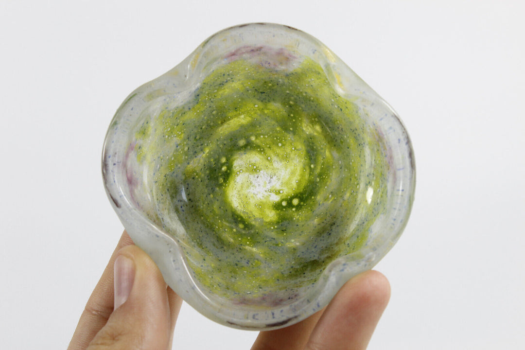 ドーム兄弟（ドームナンシー）沈丁花の花の豆皿