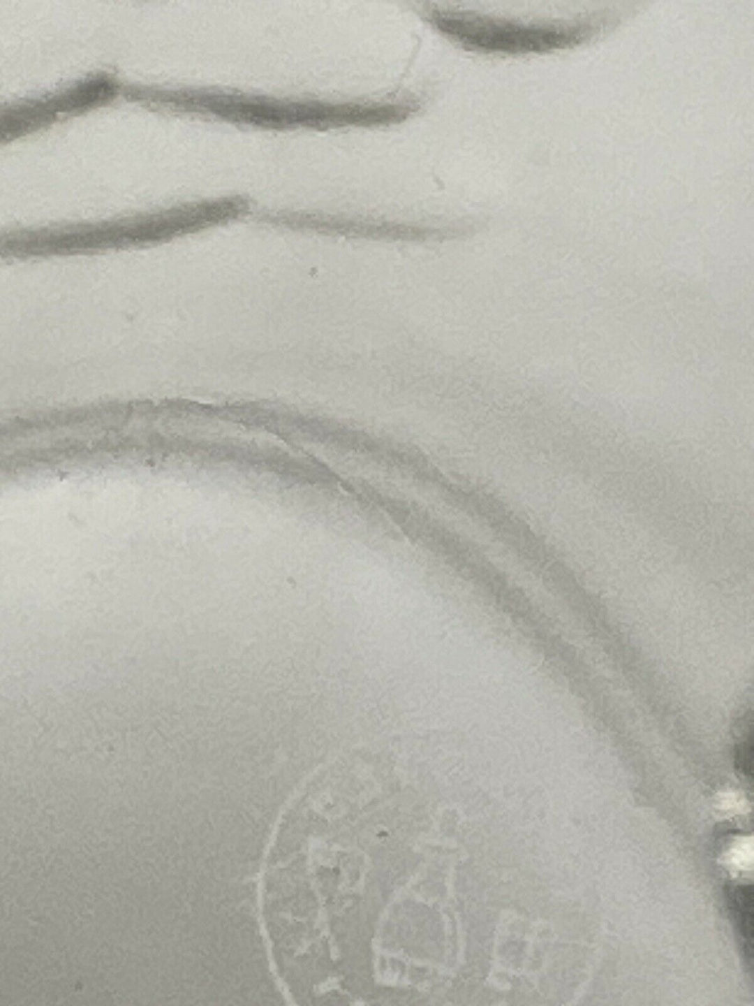 BACCARAT BROC OU CARAFE À EAU CRISTAL TAILLE DÉCOR ÉCAILLE MODÈLE CHAUNY