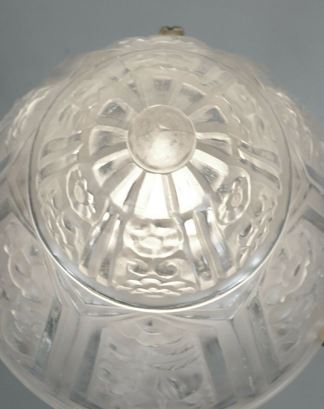 ムーソン　 大きなアールデコランプ　フランス製　アノー