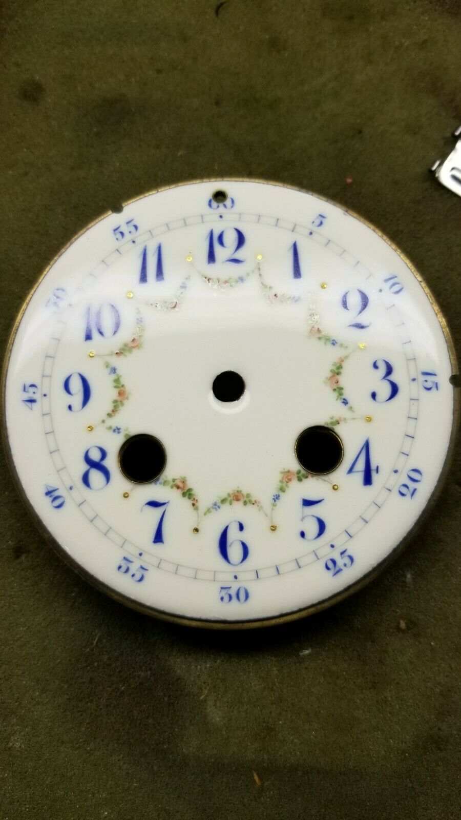 Superb Highly Decorated French Cut Crystal Regulator Clock Baccarat Style Column