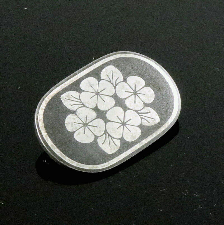 Georg Jensen. Iron & Silver Brooch #5028 - Harald Nielsen. 1940s