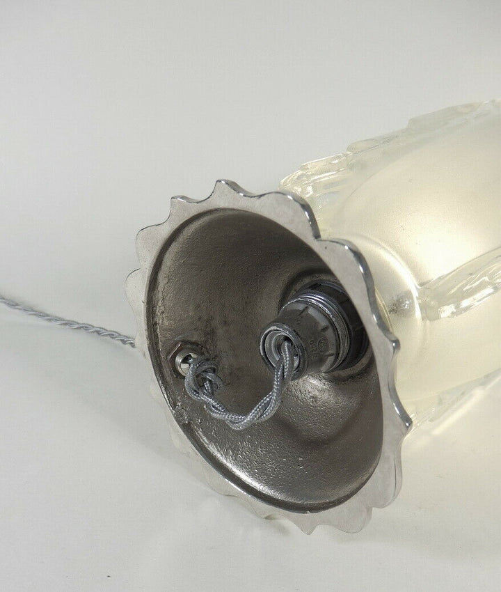 Ets JEAN GAUTHIER (EJG & EZAN) : French 1930 Art Deco lamp .... lampe muller era